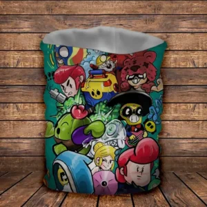 Баф з 3D принтом brawl stars бравл старс ВСІ Розміри