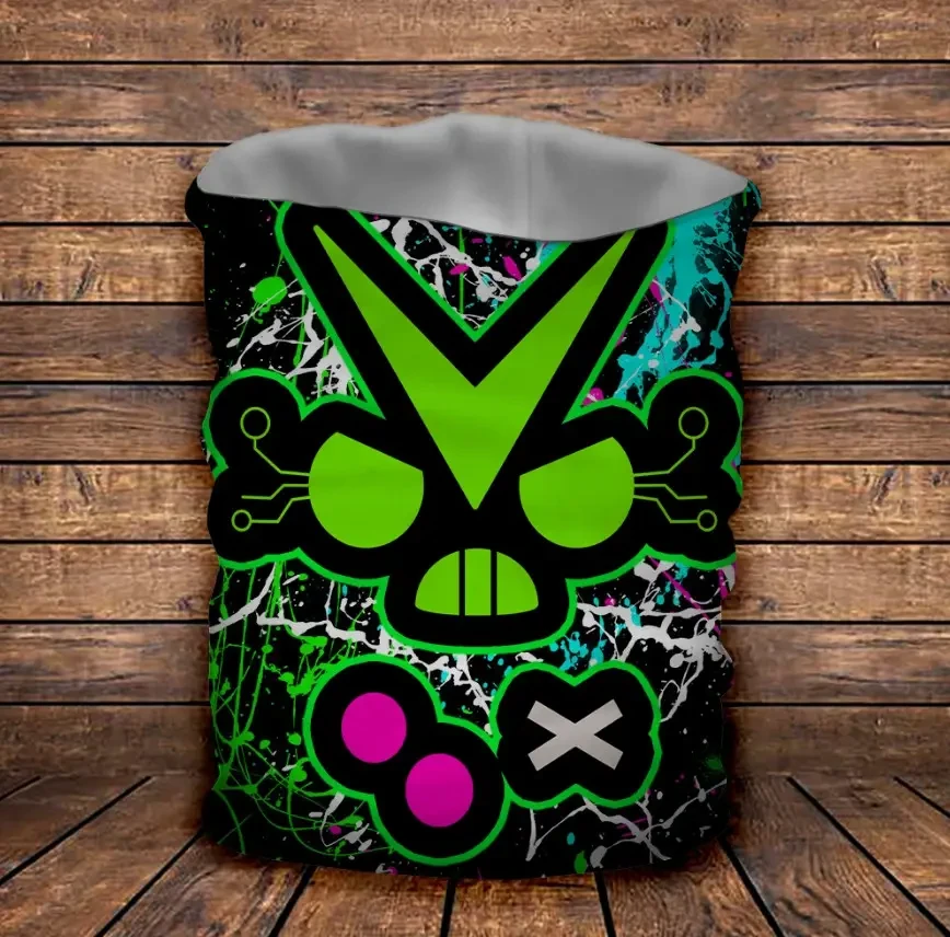 Баф з 3D принтом Virus 8 bit fase ВСІ Розміри