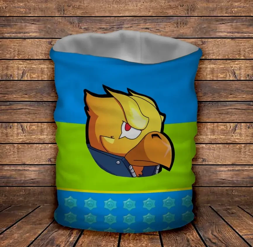 Баф з 3D принтом з 3D принтом Crow ВСІ Розміри