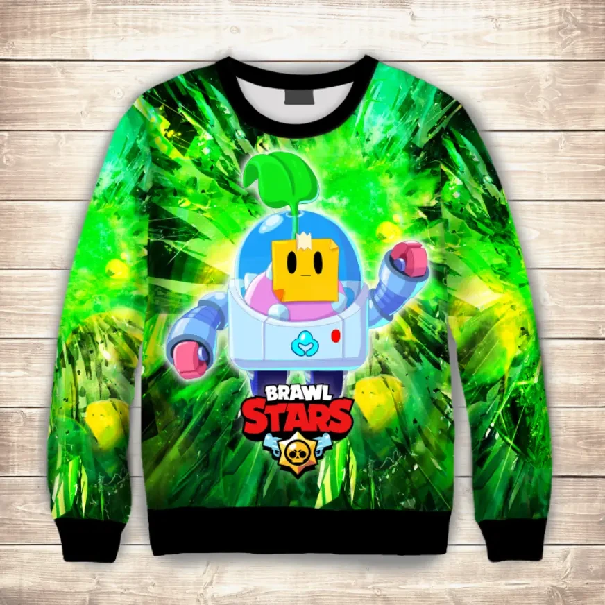 Світшот (толстовка) 3D Sprout / Спраут ВСІ Розміри Преміум тканина