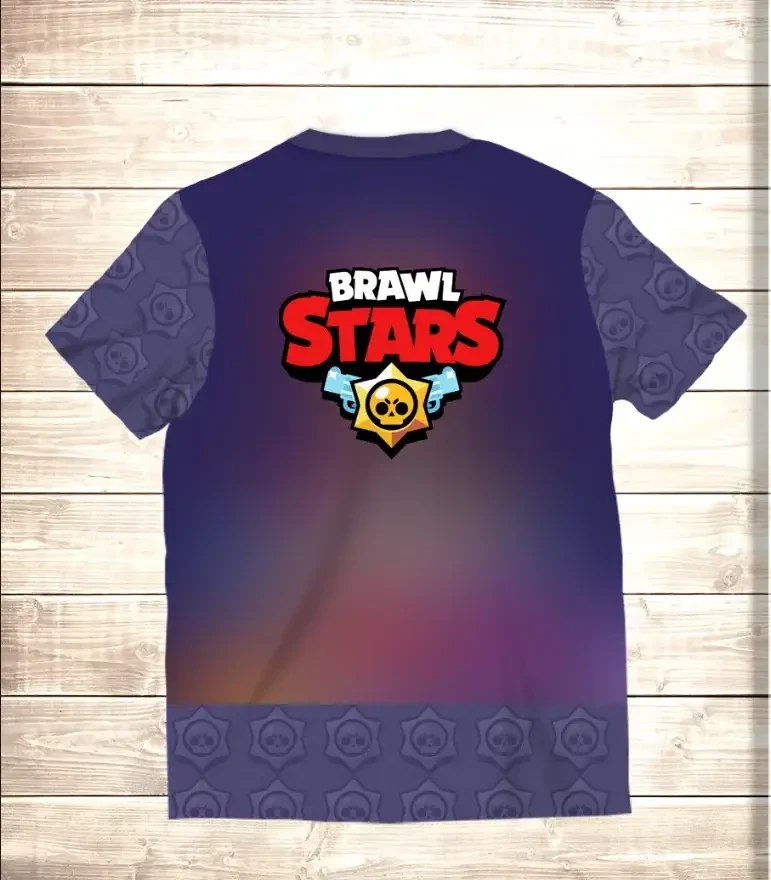 Футболка 3D BANDS Герої Бравл Старс ВСІ Розміри Преміум тканина