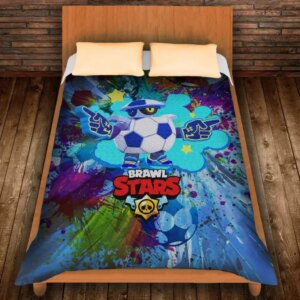 Плед з 3D принтом-Бравл Старс Дерилл футболіст/ Daryll Football 2020 150х200 см.