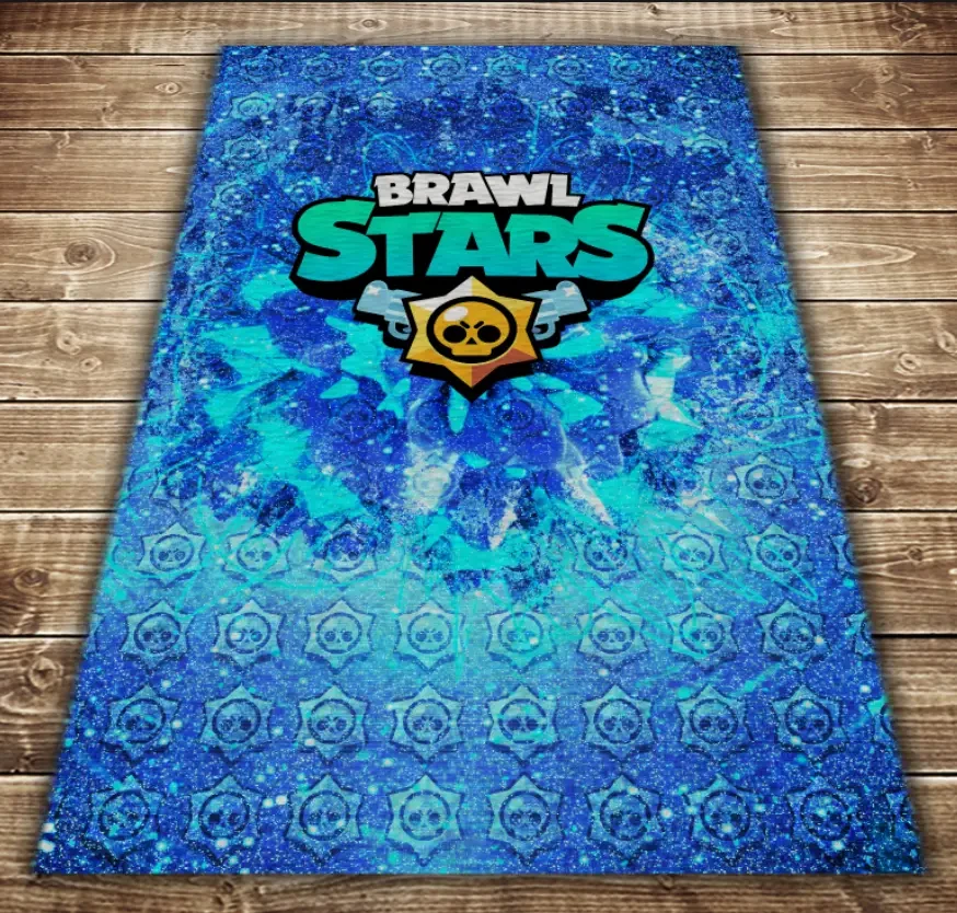 Плед з 3D принтом-Бравл Старс 150х200 см.