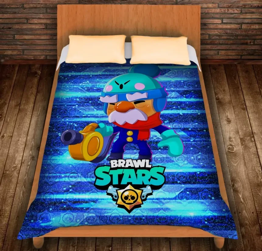 Плед з 3D принтом-Бравл Старс Гейл 150х200 см.