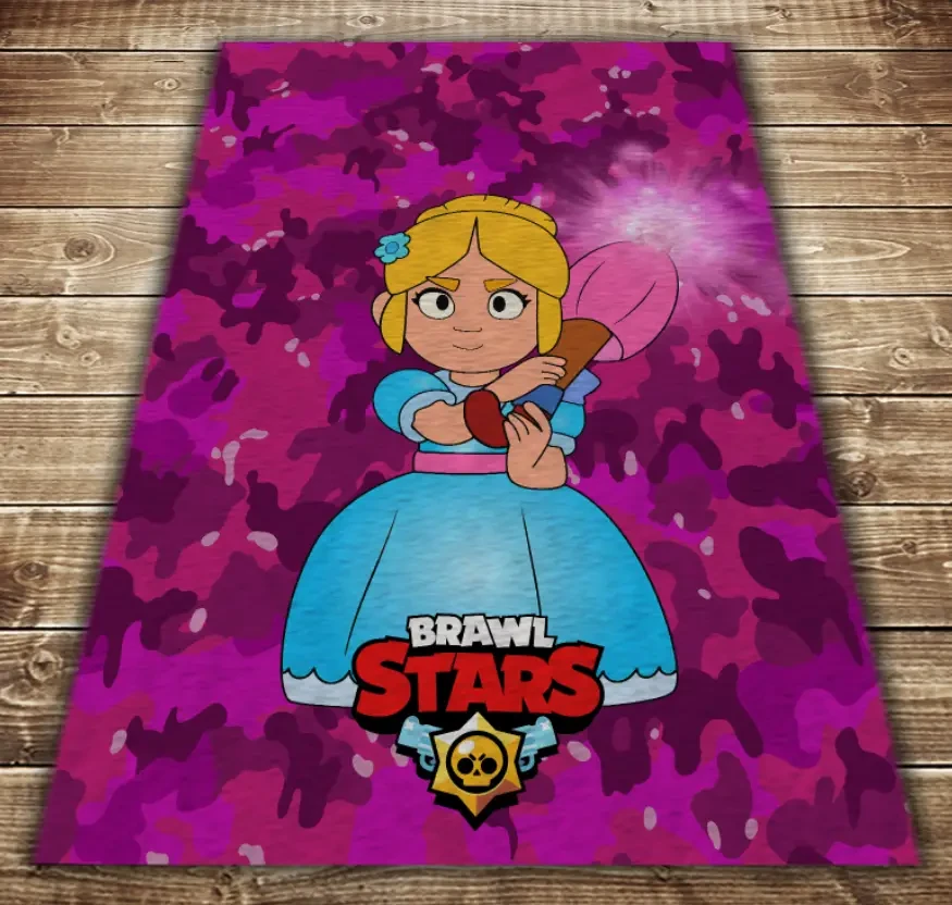 Плед з 3D принтом-Бравл Старс Пайпер 150х200 см.