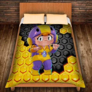 Плед з 3D принтом-Бравл Старс Беа 150х200 см.