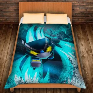 Плед з 3D принтом-Бравл Старс Ворон Меха 150х200 см.