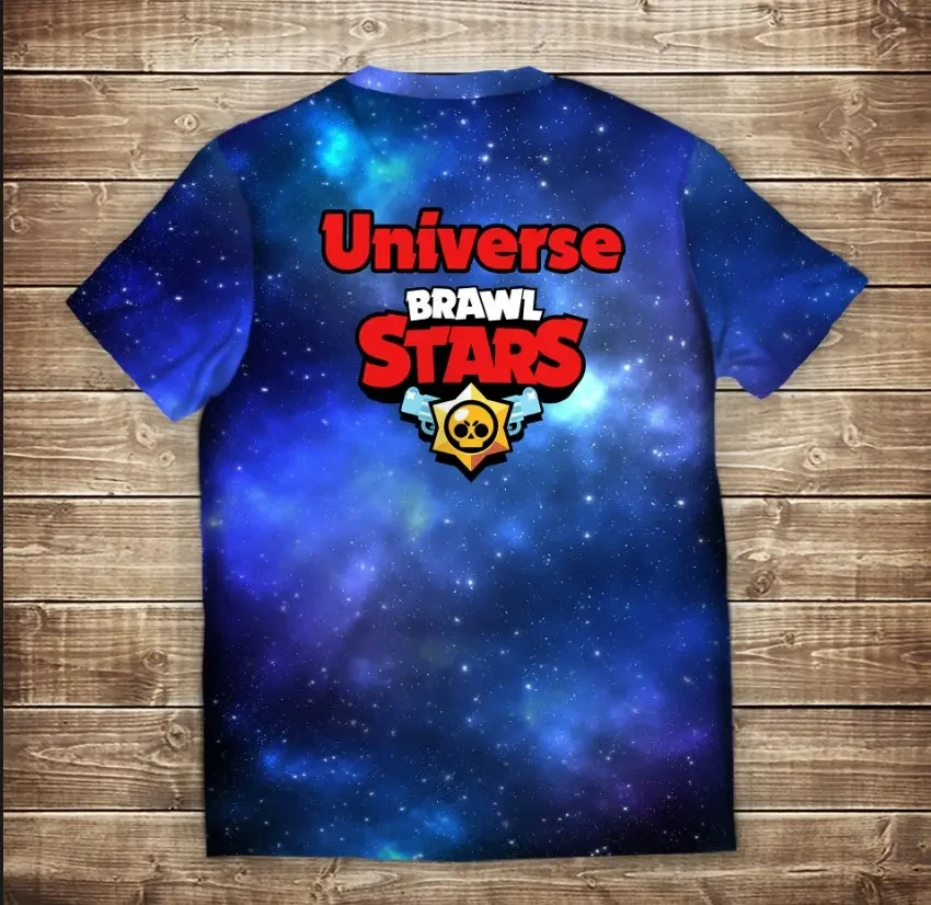 Футболка 3D SHELLY SPACE POLICE ВСІ Розміри Преміум тканина