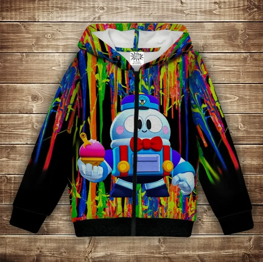 Худі з 3Д принтом Lou ВСІ Розміри Преміум тканина