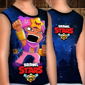 Майка хуліганка з 3D принтом: Сенди. Бравл Старс ВСІ Розміри Преміум тканина