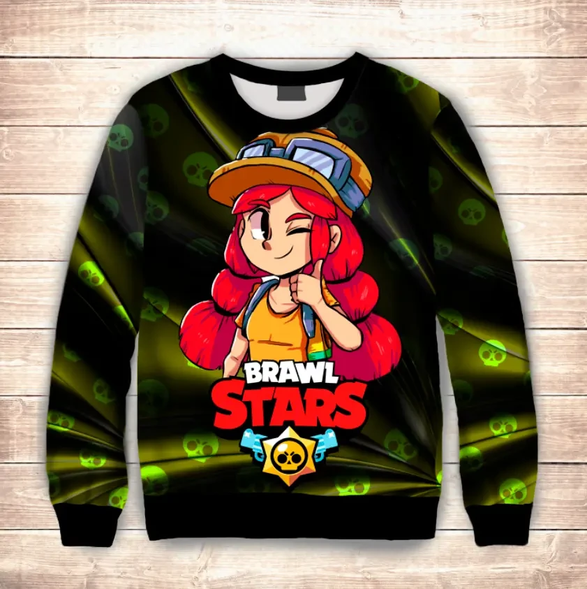 Світшот 3D JESSIE ВСІ Розміри Преміум тканина