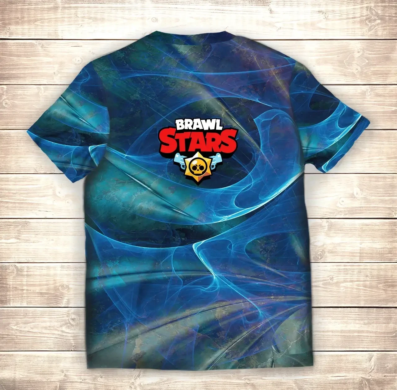 Футболка 3D Леон Акула Бравл Старс ВСІ Розміри Преміум тканина