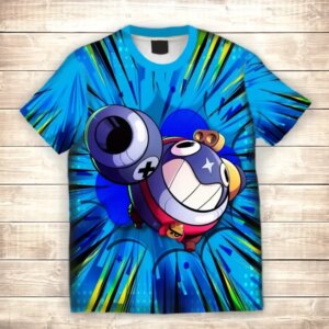 Футболка 3D Бравлер Тік Бравл Старс ВСІ Розміри Преміум тканина