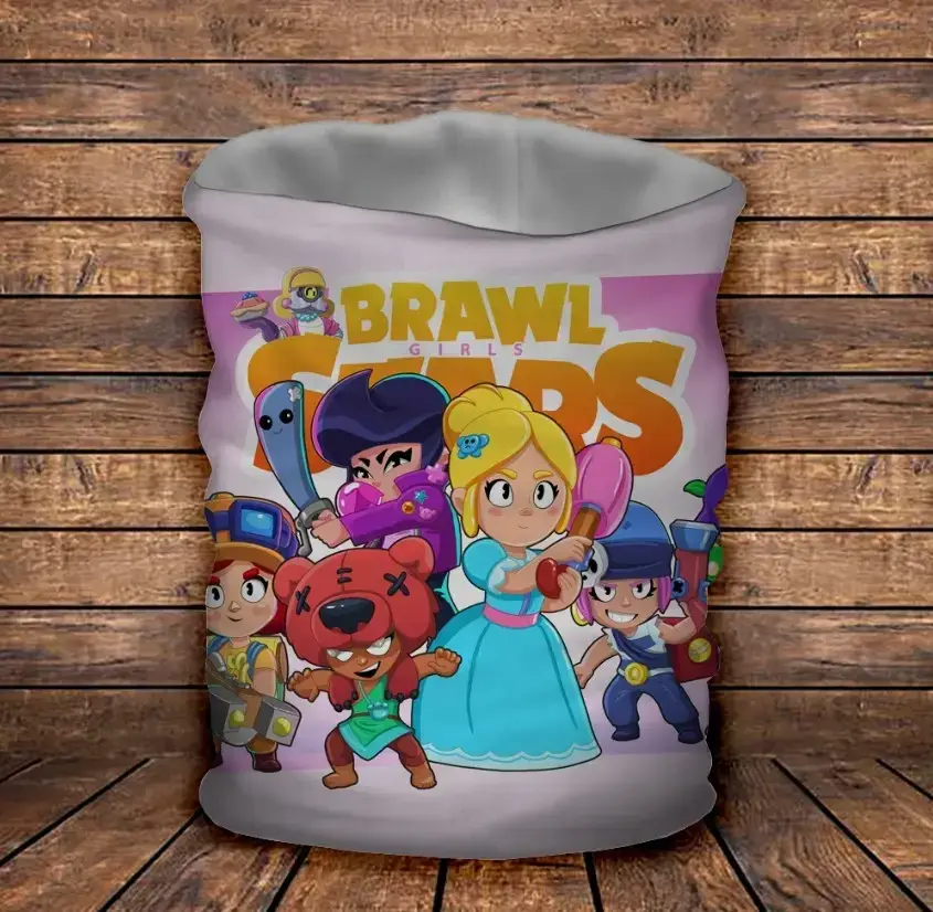 Баф з 3D принтом Girls ВСІ Розміри