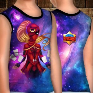 Майка хуліганка з 3D принтом: Тара Космос. Бравл Старс ВСІ Розміри Преміум тканина