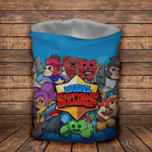 Баф з 3D принтом Classic Бравл старс всі герої ВСІ Розміри