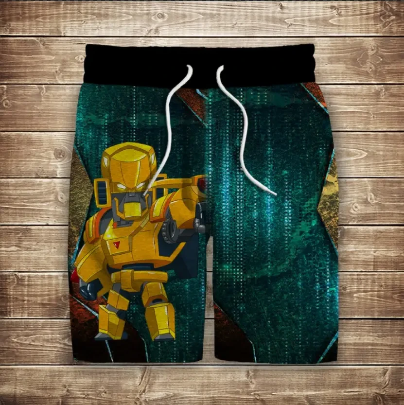 Шорти з 3D принтом на тему: Бо Меха. Дорослі та Дитячі розміри ВСІ Розміри