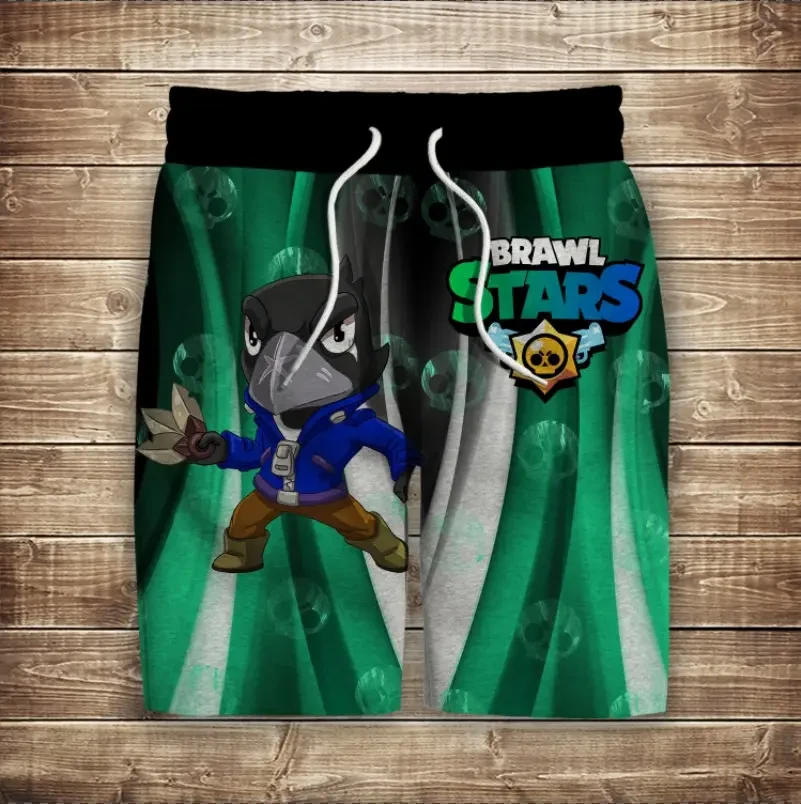 Шорти з 3D принтом на тему: Ворон. Дорослі та Дитячі розміри ВСІ Розміри