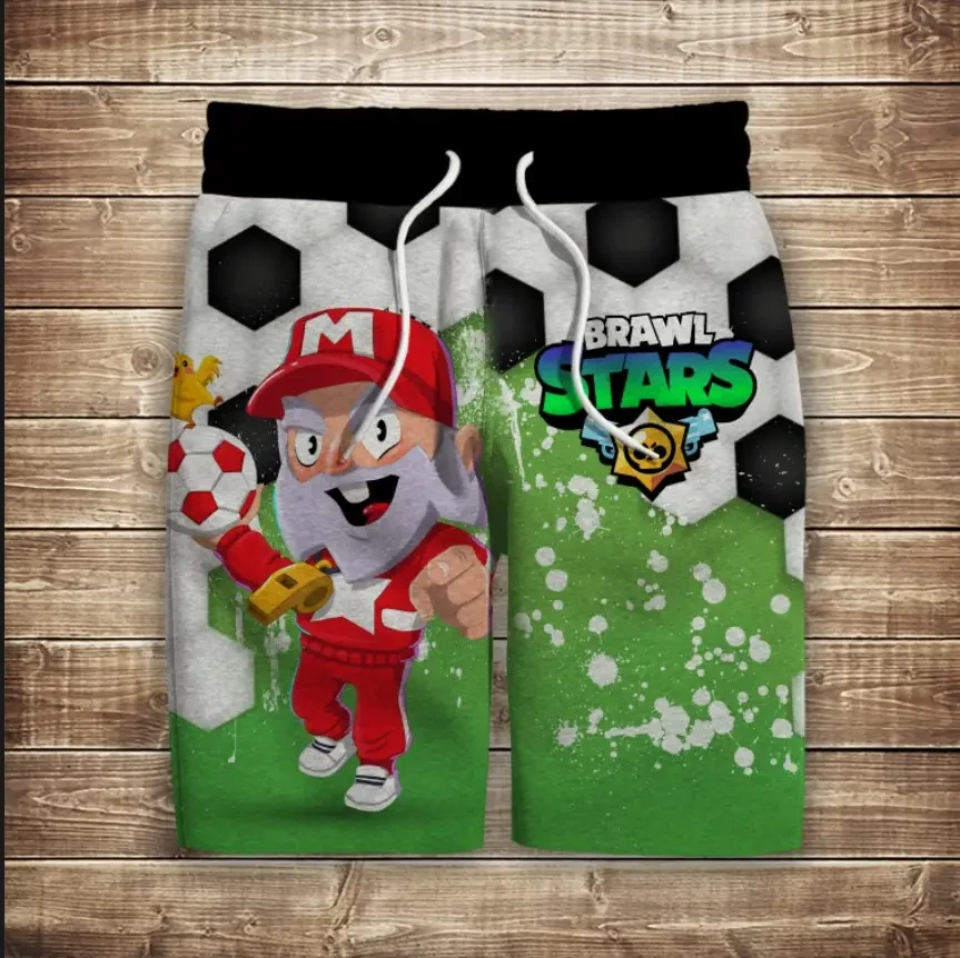 Шорти з 3D принтом на тему: Діно Майк. Дорослі та Дитячі розміри ВСІ Розміри