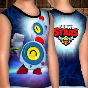 Майка хуліганка з 3D принтом: Нані. Бравл Старс ВСІ Розміри Преміум тканина