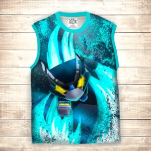 Майка хуліганка з 3D принтом на тему Бравл Старс Ворон Меха Дорослі і Дитячі розміри ВСІ Розміри Преміум тканина