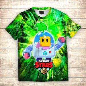 Футболка 3D Спраут ВСІ Розміри Преміум тканина