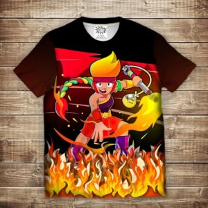 Футболка 3D Amber Дитячі і дорослі розміри ВСІ Розміри Преміум тканина