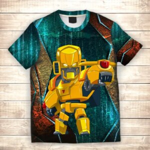 Футболка 3D Бо Меха / Bo Mecha ВСІ Розміри Преміум тканина