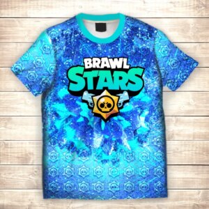 Футболка 3D Фанату Бравл ВСІ Розміри Преміум тканина