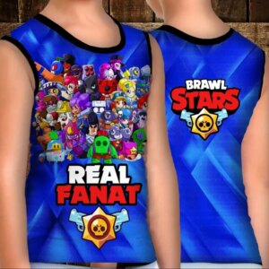 Майка хуліганка з 3D принтом: Бравлери 2020. Бравл Старс ВСІ Розміри Преміум тканина