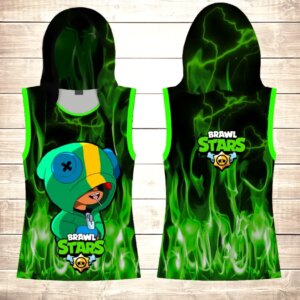 Майка 3D з капюшоном Leon ВСІ Розміри Преміум тканина