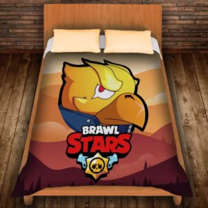 Плед з 3D принтом-Бравл Старс Ворон Фенікс 150х200 см.