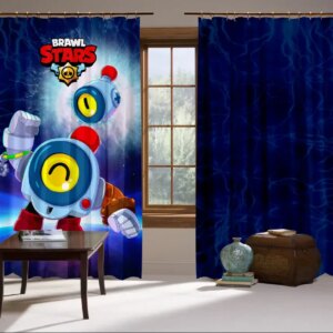 Штори 3D Бравл старс Нані