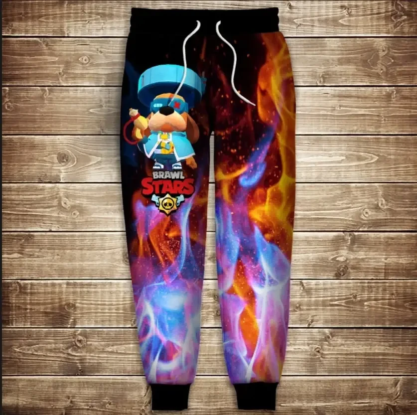 Штани 3D Бравл старс Генерал Гавс (Руфус) ВСІ Розміри Преміум тканина