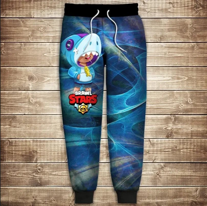 Штани 3D-Leon Shark / Леон Акула ВСІ Розміри Преміум тканина