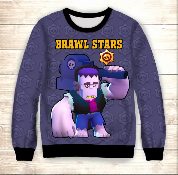 Світшот 3D Frank Hello ВСІ Розміри Преміум тканина