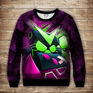 Світшот 3D Бравл Старc Вірус Лабіринт ВСІ Розміри Преміум тканина