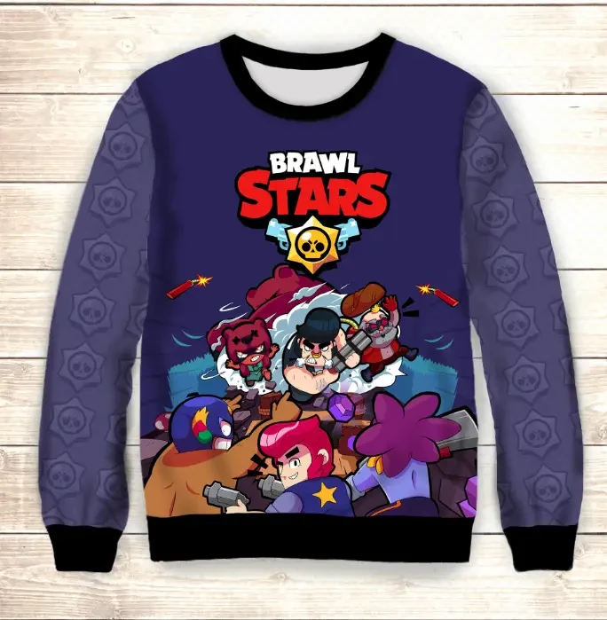 Світшот 3D Bands ВСІ Розміри Преміум тканина