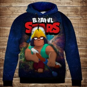 Толстівка 3D Бравл Старс Бо Хорус серія Космос ВСІ Розміри Преміум тканина