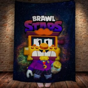 Плед з 3D принтом Griff Бравл 150х200 см.