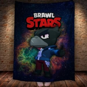 Плед з 3D принтом Crow Hero 150х200 см.