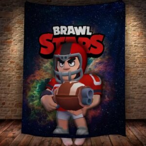 Плед з 3D принтом Bull Skin-Touchdown Brawl 150х200 см.