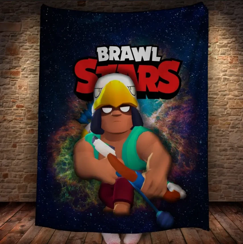 Плед з 3D принтом Bo in space Brawl 150х200 см.