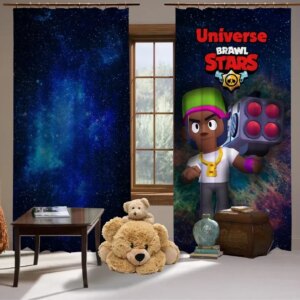 Штори Фотоштори Brawl Stars. Бравл Старс. Брок