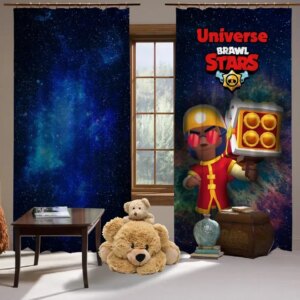 Штори Фотоштори Brawl Stars. Бравл Старс. Брок