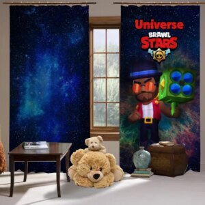 Штори Фотоштори Brawl Stars. Бравл Старс. Брок