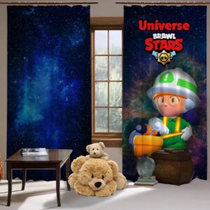 Штори Фотоштори Brawl Stars. Бравл Старс.Джекі