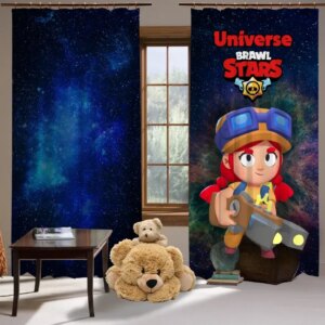 Штори Фотоштори Brawl Stars. Бравл Старс.Джессі