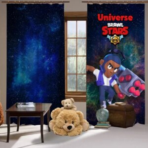 Штори Фотоштори Brawl Stars. Бравл Старс. Брок