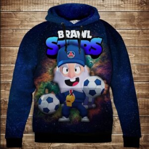 Толстівка 3D Бравл Старс Динамайк Футбол серія Космос ВСІ Розміри Преміум тканина